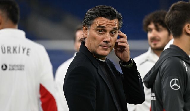 Montella: Galler maçına en iyi şekilde hazırlandık