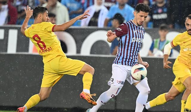 Trabzonspor, puanı son anda kaptı