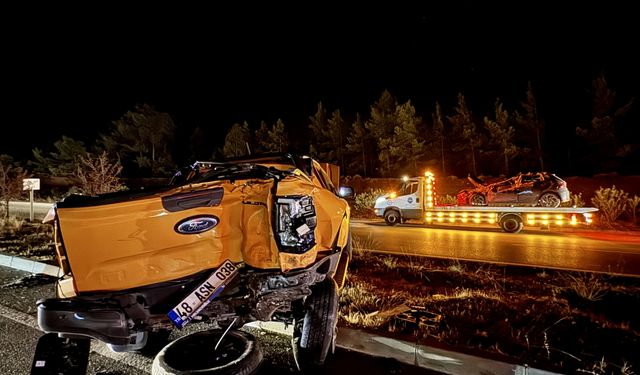 Zincirleme trafik kazasında 1 ölü, 11 yaralı