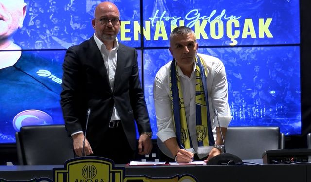 Ankaragücü, yeni hocasıyla imzaladı