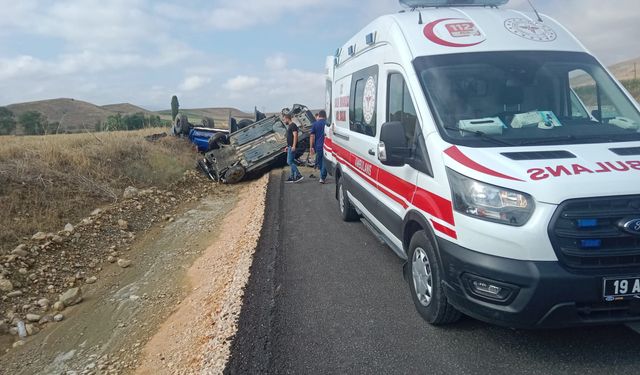 Çorum’da iki cip çarpıştı: 1 ölü, 7 yaralı