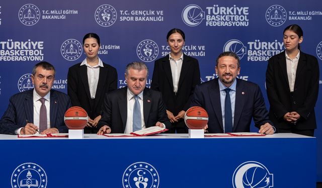 İstanbul TBF Basketbol Spor Lisesi için imzalar atıldı