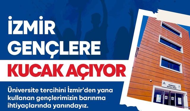 İzmir, gençlere kucak açıyor