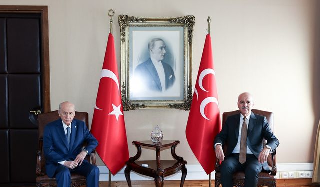 TBMM Başkanı Kurtulmuş, Bahçeli'yi ziyaret etti