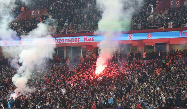 Trabzonspor taraftarlarından deplasman yasağına tepki!