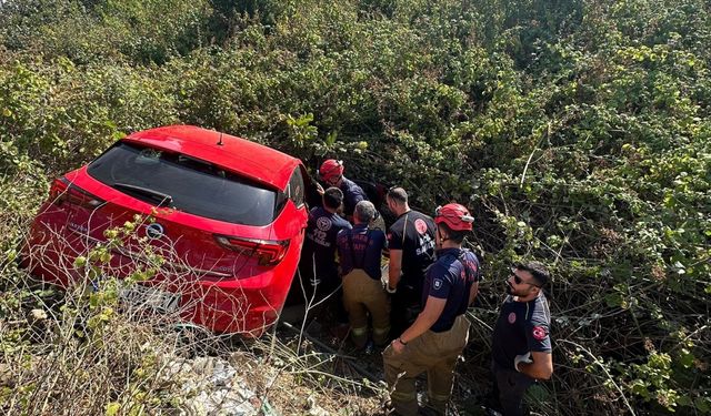 Trafik kazasında bir kişi yaralandı