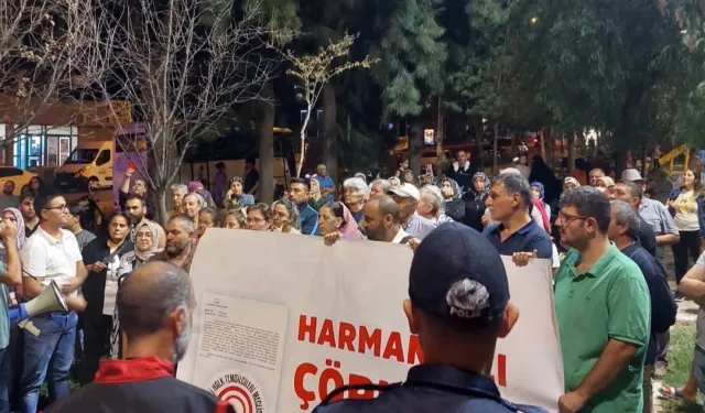 İzmir Harmandalı Çöplüğü'nde tehlike artıyor! Harmandalı Ümraniye'ye dönmesin!