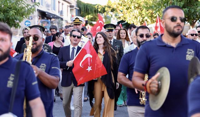 Alaçatı’nın Kurtuluşu’nun 102. Yılı coşkuyla kutlandı!