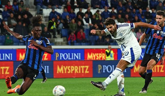 Atalanta'ya sahasında soğuk duş