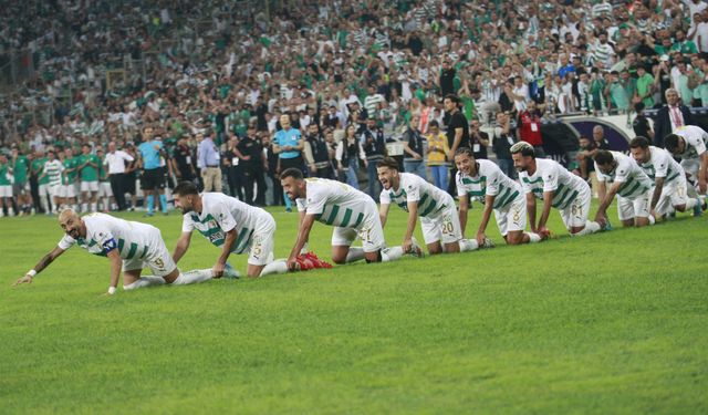 Bursaspor rekoru kırdı, üç puanı kaptı