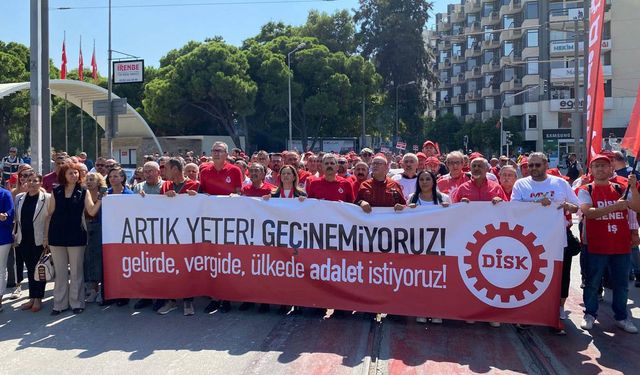 DİSK'ten İzmir'de Büyük İşçi Buluşması: 'Çekin Elinizi Soframızdan'