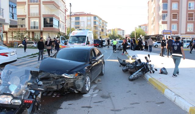 Polsiten kaçarken anne ile bebeğini yaraladı