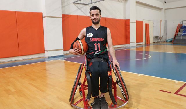 Engelini basketbolla aştı