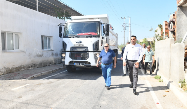 Başkan Yıldız Kaklıç’ta yol sözünü tuttu