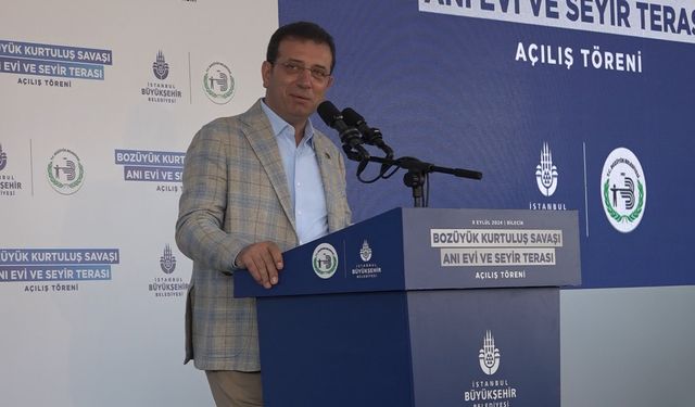 Ekrem İmamoğlu: Başkomutana teşekkür ediyorlar, bunun nesi suç