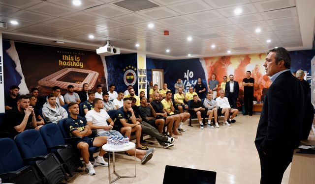 Fenerbahçe Yönetimi'nden takıma derbi öncesi destek