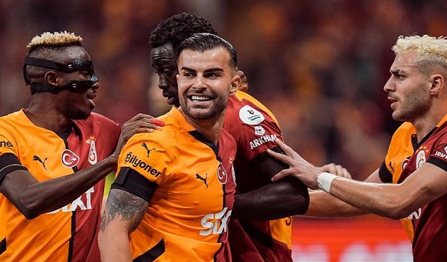 Galatasaray-Çaykur Rizespor maçında ilk yarı bitti: 2-0