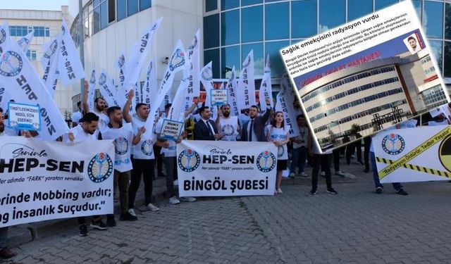 HEP-SEN Başkanı Şimşek: 'Sağlık çalışanları radyasyon tehlikesi altında'