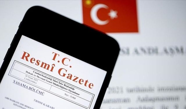 Resmi Gazete'de bugün (21 Ekim 2024 Resmi Gazete kararları)