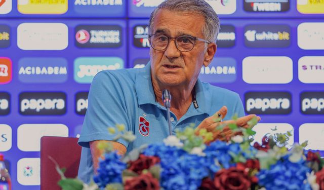 Şenol Güneş'ten Trabzonspor'a özeleştiri