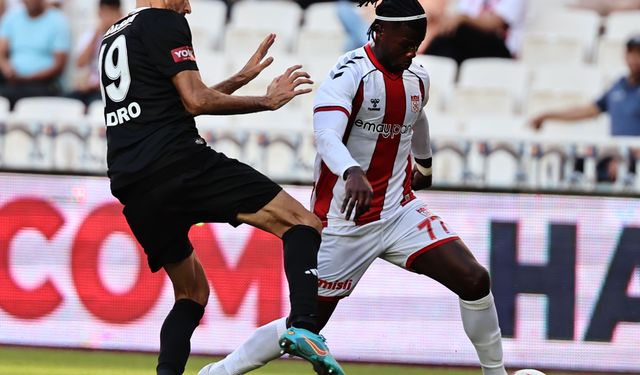 Gol düellosunu Sivasspor kazandı