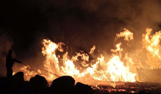 Seferihisar'da 3 ayrı noktada çıkan orman yangını söndürüldü