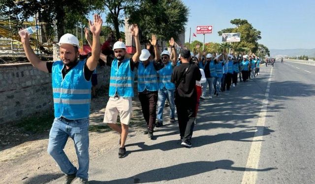 Soma'daki işçi direnişi yürüyüşle büyüyor: Hedef Ankara!