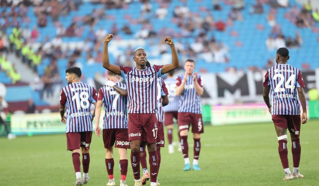 Trabzonspor'dan sezonun ilk zaferi