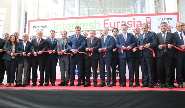 Türkiye’nin tek sebze meyve fuarı Interfresh Eurasia ilk kez kapılarını İzmir’de açtı