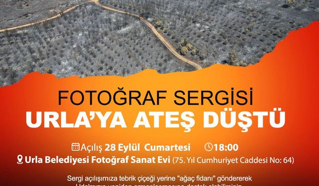 Urla'ya ateş düştü!