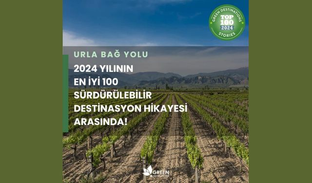 Urla Bağ Yolu'na uluslararası ödül!