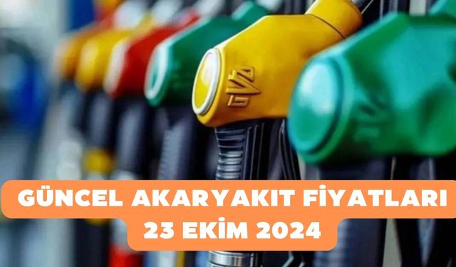 Akaryakıtta indirim tabelalara yansıdı! Güncel akaryakıt fiyatları 23 Ekim 2024