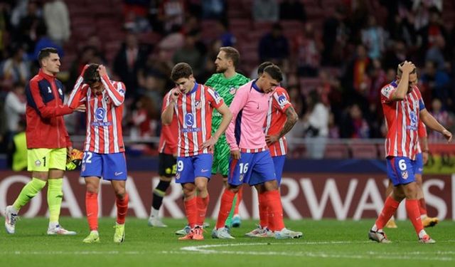 Atletico Madrid'e sahasında şok