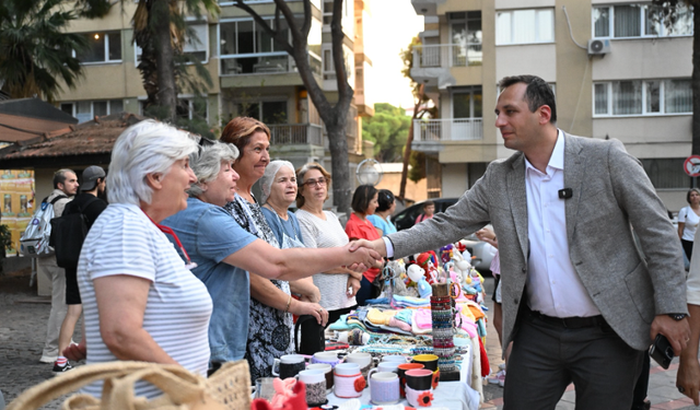 Bornova'da kadın kooperatifine destek ve BORAK ile protokol