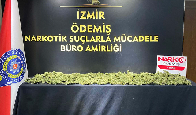 Otomobil'de 2 kilo zehire tutuklama