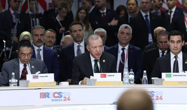 Erdoğan'dan BRICS Zirvesi’nde TUSAŞ mesajı!