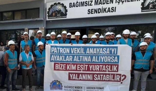 Fernas işçileri Ankara'da: 'Tüm işçiler için yürüyoruz!'