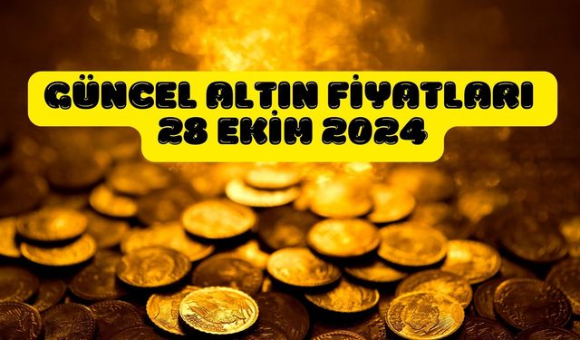 Gram altında kısmi düşüş! Güncel altın fiyatları 28 Ekim 2024