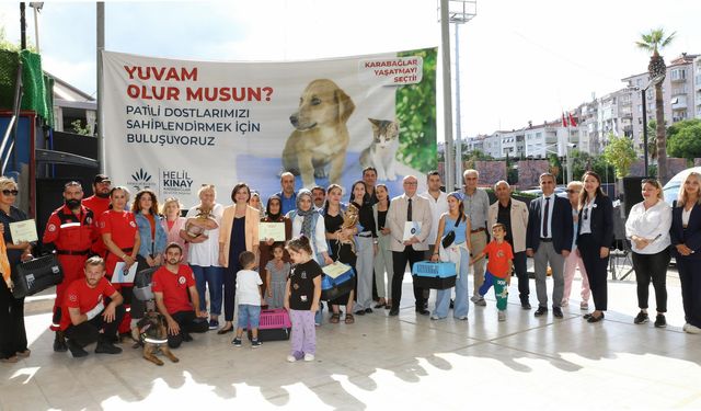 Karabağlar patili dostlar için buluştu