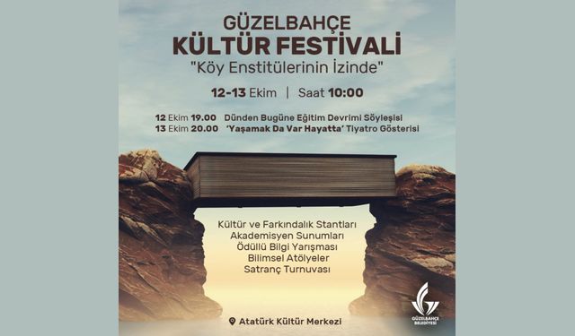 Güzelbahçe'de Kültür Festivali başlıyor