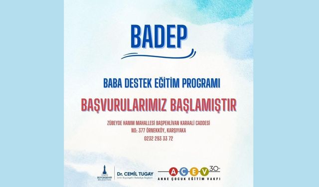 İzmirli babalar için Baba Destek Eğitim Programı