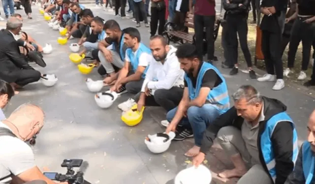 Soma madencileri Meclis'e yürümek istedi, polis engelledi