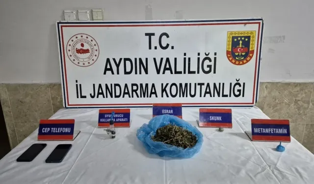 Nazilli'de uyuşturucu operasyonu: 2 kişi gözaltında