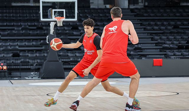 A Milli Basketbol Takımı, Macaristan maçının hazırlıklarına başladı