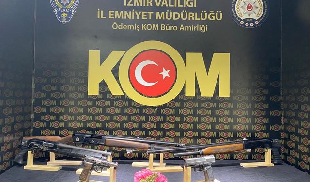 İzmir'de suç örgütüne yönelik operasyonda 8 kişi yakalandı