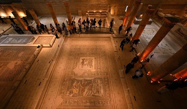 Zeugma Mozaik Müzesi ziyaretçi rekoru kırdı