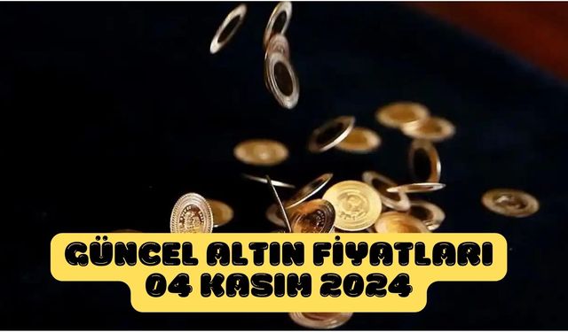 Altın fiyatlarında dalgalanma devam ediyor! Güncel altın fiyatları 04 Kasım 2024