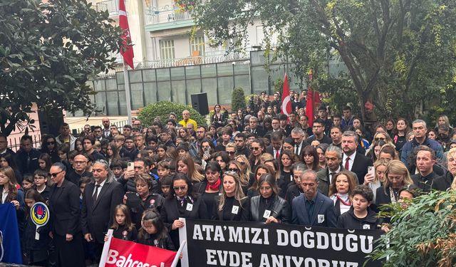 Buca Belediye Başkanı Görkem Duman, Atatürk’ü doğduğu evde andı