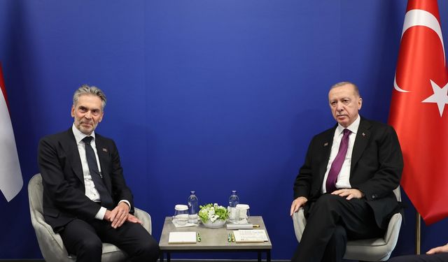 Erdoğan, Hollanda başbakanı ile görüştü