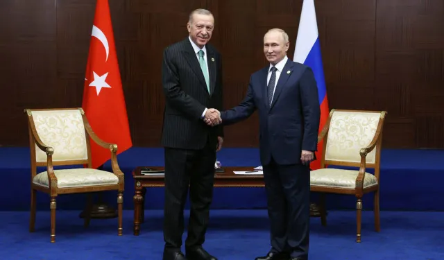 Erdoğan Putin ile görüştü